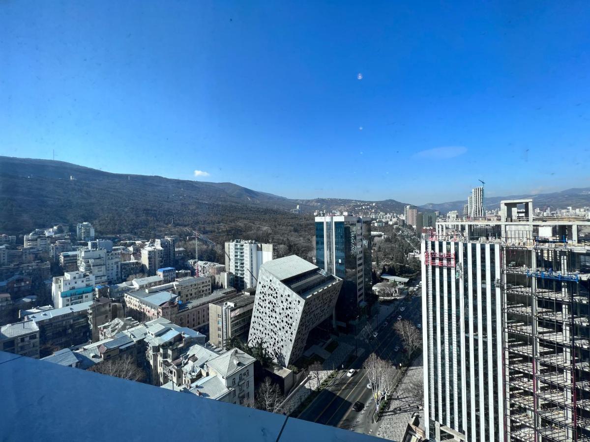 Apartment In Axis Towers, Tbilisi Business Center Exterior foto