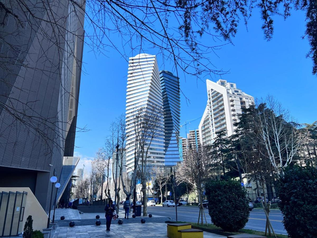 Apartment In Axis Towers, Tbilisi Business Center Exterior foto